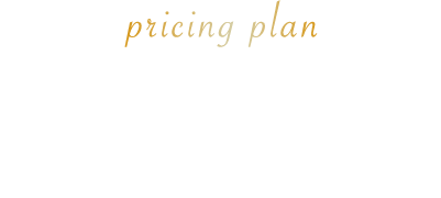 Pricing Plan 料金プラン